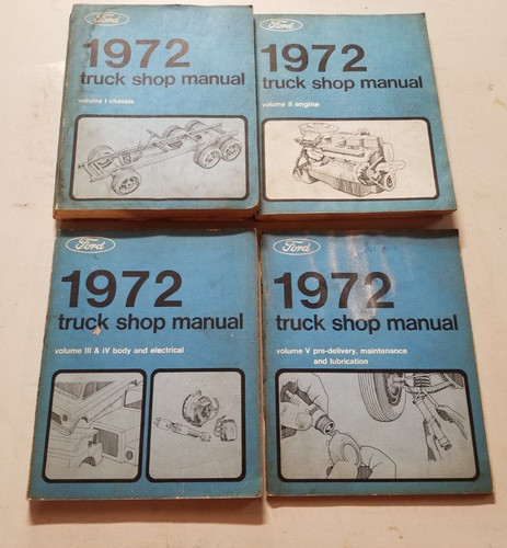 Ford camion negozio manuali - 72,