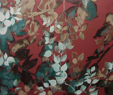 Fogliame Rame Peluche Lavabile