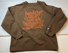 Felpa da skateboard vintage circa impegnata marrone taglia M? LEGGI