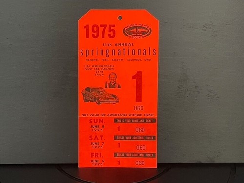 Nhra 1975 - nhra, "1975