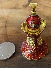 3”HIGH ENAMELLED DIAMANTE