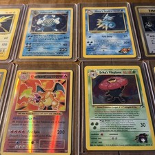 Vecchie Carte Pokemon Vintage