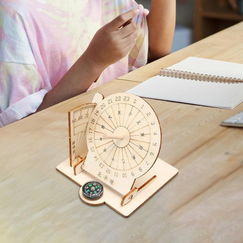 Orologio solare legno - orologio,