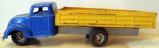 Camion giocattolo vintage grande latta Dunlop anni 50 auto veicoli