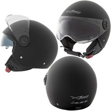 Casco Jet Moto Aperto Parasole