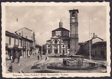MILANO LEGNANO 20 FONTANA Cartolina FOTOGRAFICA viaggiata 1938