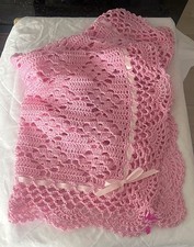 Copertina neonata uncinetto