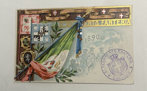 Cartolina reggimentale - reggimentale, 6°