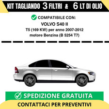Tagliando per VOLVO S40 II T5