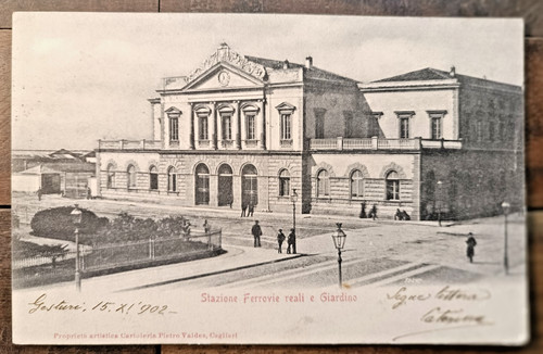 Cartolina cagliari in - di,