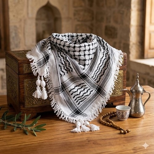 Autentica sciarpa palestinese