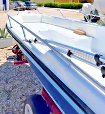  Motore+barca messa a nuovo+carello alaggiolunghezza4,70cm motore Suzuki 25cv/40