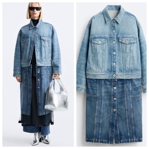 Zara maison abito denim - x,
