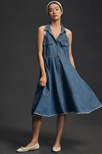 Abito midi anthropologie - abito,