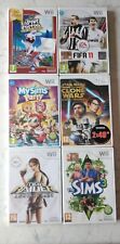 Giochi Wii lotto tomb raider Sims star wars no PS4 Ps5 pokemon Nintendo 