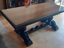 Tavolo anni 60 in stile barocco con 6 sedie