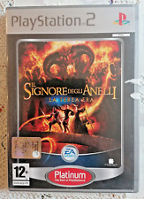 Il Signore Degli Anelli La Terza Era Platinum Pal PS2 Usato Testato Italiano
