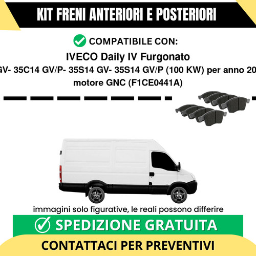 Pastiglie freno ant post - freno,