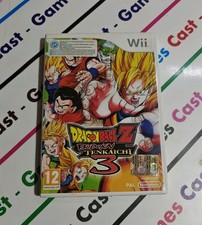 NINTENDO WII DRAGON BALL Z BUDOKAI TENKAICHI 3 PAL ITALIANO COMPLETO 