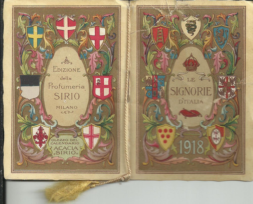 Calendarietto profumeria sirio - calendarietto,