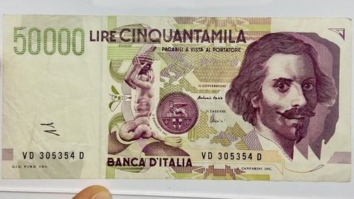 Banconota italia lire 50000 - lire,