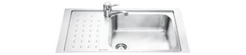 Smeg lavello cucina vasca - lavello, 1