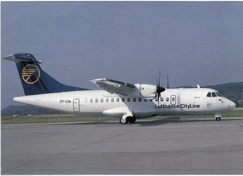 Lufthansa cityline atr - cityline,