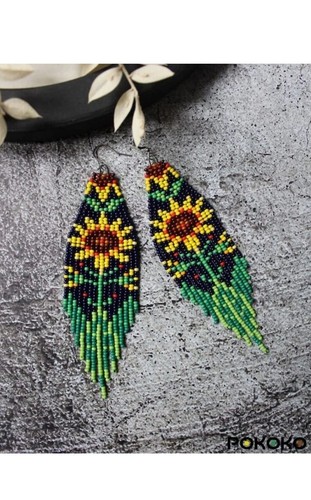 Orecchini tribali nativi