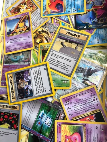 Lotto 350 carte pokemon vari - lotto,