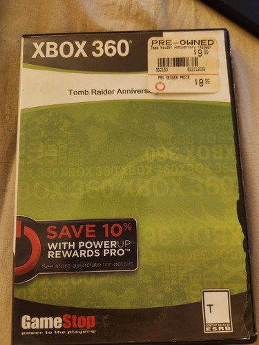 Tomb raider anniversary xbox - anniversary,,