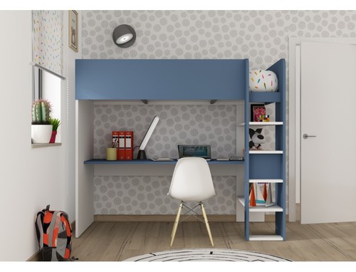 Letto soppalco per bambini - letto,