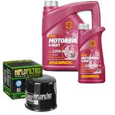 Yamaha YZF-R1 1000 M ABS RN49 2019, MANNOL 10W40 5L, HiFlo Ölfilter Set