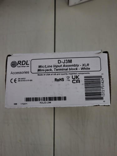 Rdl j3m gruppo ingresso - rdl, d-j3m