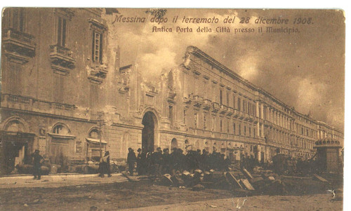 Messina dopo terremoto del - -,