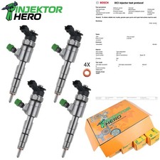 4x 0445110566 Iniettore