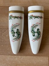 Meissen Dragon Green Pair of