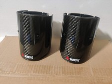 2 punte di scarico in fibra di