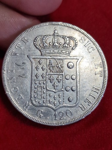 Piastra 120 grana del 1846 - piastra,