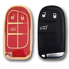 GUSCIO CHIAVE COVER TELECOMANDO PER FIAT FREEMONT DODGE JOURNEY CHEROKEE KEYLESS