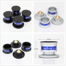 4PCS Supporto Isolamento Altoparlanti HiFi Antivibrazione Giradischi Protezione Piedini Pad