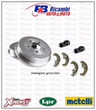 TAMBURI FRENO- KIT GANASCE-2 CILINDRETTI LANCIA MUSA-FIAT IDEA