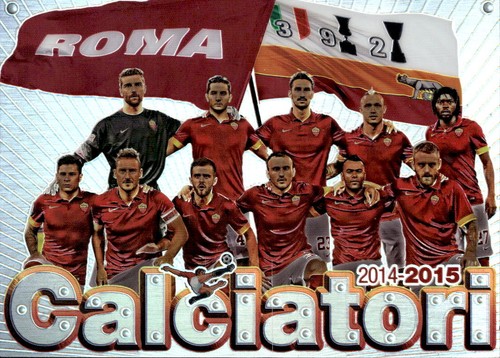 Cartolina calciatori panini - calciatori,