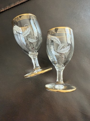Bicchieri vintage anni mcm - bicchieri,