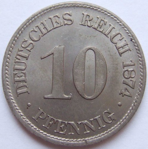 Moneta imperiale tedesca - tedesca, 10