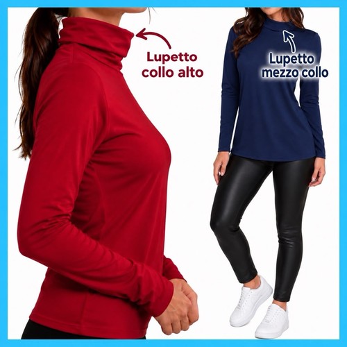 Maglia donna dolcevita termica - donna,