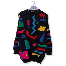 Maglione vintage multicolore - vintage,