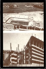 Cartolina 1926-1996 70 anni San Siro lavori ampliamento spalti nel 1955