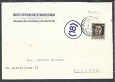 1941 PERFIN M.I SU CARTOLINA