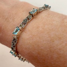 Bracciale Tennis Argento