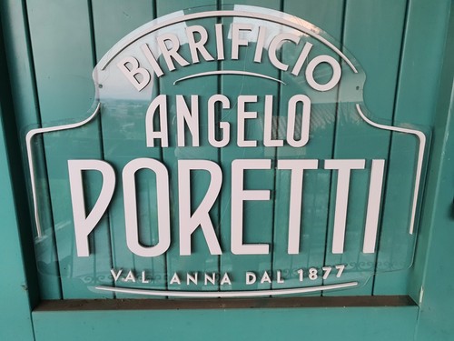 Birra poretti insegna - poretti, su